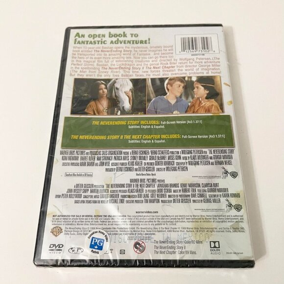 Double Feature The Neverending Story The Neverending Story II The Next Chapter - Picture 3 of 13